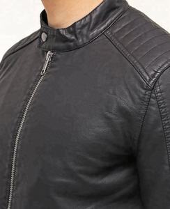 Premium Quality Leather <b>Jackets</b> 2026 New Arrival <b>Men</b> Genuine Leather <b>Jacket</b> Wholesale Outfit Plus Size Embroidery OEM Services - Product Image 4