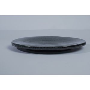 Assiette de table moderne en grès céramique avec glaçure réactive personnalisée 26 cm, compatible lave-vaisselle, pour restaurant, hôtel, café - Modèle - Product Image 5