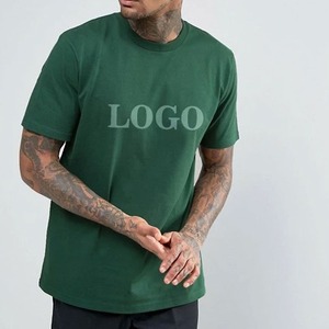 เสื้อยืดแขนสั้นลายทางผู้ชาย คอกลม ทรงปกติ สไตล์ลำลอง ผ้าถัก 100% คอตตอน โลโก้ด้านหน้า ระบายอากาศได้ดี ทรงโอเวอร์ไซส์ - Product Image 5