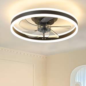 Dimmable LED Ceiling <b>Fan</b> with <b>Lights</b> - Product Image 1