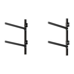 Supporto per 2 kayak resistente, capacità 200 libbre, regolabile, da parete, per interni ed esterni, garage, scaffali, moli e capannoni - Product Image 1