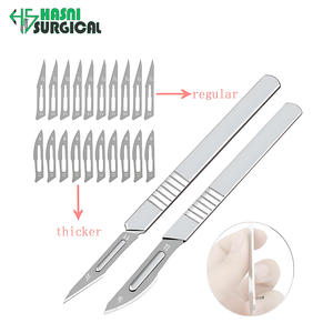 Surgical <b>Instruments</b> Manufacturer Sterile Surgical Scalpel Blades with Handle - Product Image 2