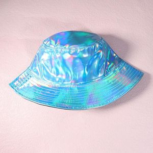 Sombrero de Pescador Unisex Negro, Impermeable, Reversible, Brillante, para Conciertos y Festivales - Product Image 4