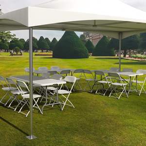 Silla de playa portátil de alta calidad de resina blanca estilo Wimbledon moderna para sala de estar, comedor, jardín, bodas y eventos, venta al por mayor - Product Image 4