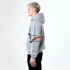 Sudaderas con Capucha Casuales para Hombre de Alta Calidad, con Logotipo Personalizado, Diseño Liso Teñido, para Invierno, con Impresión Digital - Product Image 2
