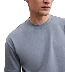 เสื้อยืดกีฬาขายดี ทรงหลวม สปอร์ต สำหรับผู้ชาย ผ้าฝ้าย 100% ป้องกันขนร่วง แขนสั้น ขายส่ง คุณภาพดี สำหรับฤดูร้อน - Product Image 5