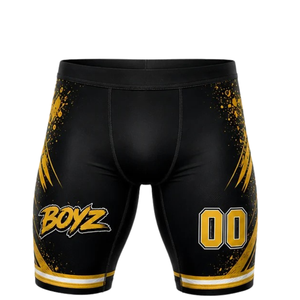 Ensemble Maillot et Short de Football 7v7 Sans Manches pour Adolescents – Col Montant, Personnalisable avec Nom et Numéro d'Équipe, Imprimé Rayures Sublimées - Product Image 5