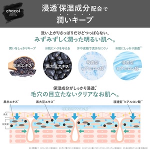 Espuma Limpiadora Facial de Arcilla Mineral con Enzimas de Carbón Vegetal Hecha en Japón, 130g, Limpiador Profundo, Hidratante, Limpiador de Poros - Product Image 6