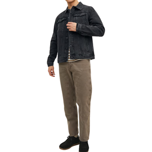 Mens Classic Canvas Sleeveless Vest Button Closure <b>Rugged</b> Stitch <b>Outdoor</b> Casual Autumn Outerwear <b>Waterproof</b> Wholesale - Product Image 4