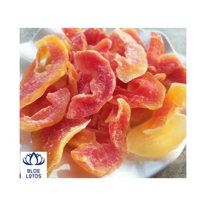 TOP GRADE Safe Soft Dried Papaya Yummy Yogurt Topping Delicious Office Snack Clean Fiber Rich <b>Chewy</b> Fruit Material Bulk - Product Image 1