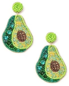 Pendientes de cuentas de semillas con forma de rodaja de naranja TEDDY, multicolor, bordados, hechos a mano, de alta calidad, a la moda - Product Image 4