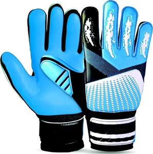 Guantes de Portero de Fútbol Profesionales, Transpirables, de Látex, Antideslizantes, con Cierre de Gancho y Bucle, Personalizables para Adultos y Niños - Product Image 2