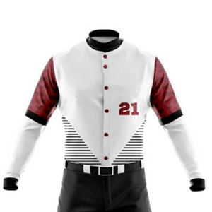 Uniforme de béisbol personalizado con diseño propio, sublimación, impresión digital, costuras transpirables, en venta a precio económico. - Product Image 5