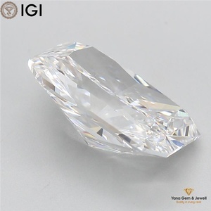 Diamant de laboratoire CVD de 4,01 carats, couleur F, clarté VVS1, taille Radiant, certifié IGI, pour bague solitaire de mariée - Product Image 5