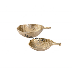 Support de Bol Métallique Doré de Luxe Moderne Écologique, Idéal pour Fruits, Salades, Hôtels, Mariages et Décorations Élégantes – Vente Flash - Product Image 4