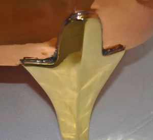Baignoire autoportante vintage en cuivre à pieds de griffe, ovale courbée, pour salle de bain de luxe - Product Image 5