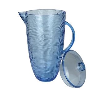 <b>Vintage</b> Eco-Friendly Acrylic Water Pitcher with Fingerprint Pattern - Product Image 1