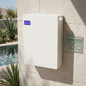 Sistema de Almacenamiento de Energía Inteligente para el Hogar con Batería de Respaldo de 5.12kWh 48V 100Ah LiFePO4, BMS Integrado, Compatible con Inversor Híbrido Fuera de Red - Product Image 2