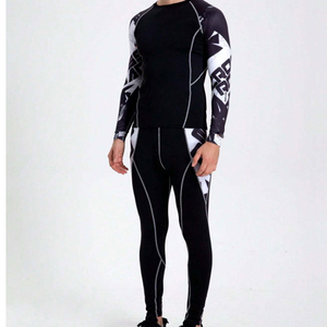 Combinaison de compression OEM de qualité supérieure, durable, extensible et respirante pour l'entraînement physique et les vêtements de sport - Product Image 4