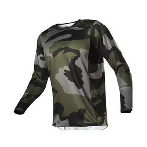 Maillot de motocross personnalisé pour moto tout-terrain, grande taille, impression par sublimation, manches longues, respirant, tissu 100 % polyester - Product Image 3