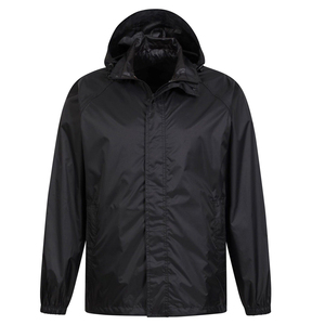 Vestes de pluie personnalisées pour hommes à prix de gros – Dernier style, coupe-vent léger et résistant à l'eau pour hommes, en promotion - Product Image 1