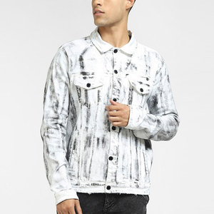 Regular Fit Mens Jeans Jacket Casual Cotton Daily Wear Outerwear Style Fashion Mens Jeans Jacket - Product Image 1