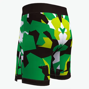 Shorts pour hommes, shorts de sport en polyester, shorts de baseball pour hommes, shorts d'été à taille élastique, amples, unis, longueur genou - Product Image 4