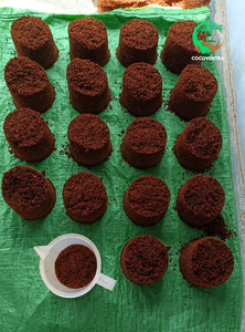 100% Organic Triple Washed Low EC Coconut <b>Coir</b> <b>Blocks</b> Low Ec 0.3 m/s with 80L Expansion Volume 2% impurities European Markets - Product Image 3