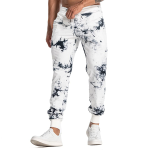 Pantalon de jogging d'entraînement en molleton polyester/coton pour homme, haute élasticité, imperméable, respirant, séchage rapide, vente en gros - Product Image 2