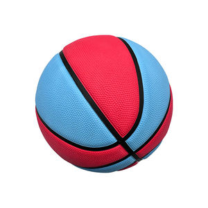 ลูกบาสเก็ตบอลหนัง PU สีสันตัดกัน ขนาด 5  ทนทานด้วยไส้ในบิวทิล สำหรับฝึกซ้อมกีฬาเยาวชน - Product Image 5