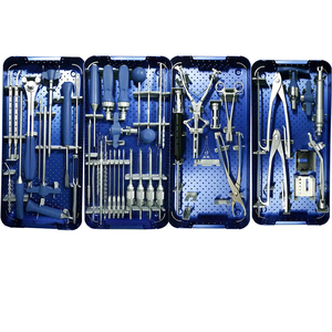 Meilleures ventes : Kit d'instruments chirurgicaux orthopédiques manuels en acier inoxydable de haute qualité pour petits fragments osseux et traumatismes - Product Image 1