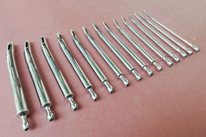 Set de Dilatadores-Vasos de Goteo Femeninos Walther 14 (10 Fr-36 Fr), Instrumentos de Ginecología Reutilizables y Autoclavables de Acero Inoxidable Alemán con Certificación CE - Product Image 3