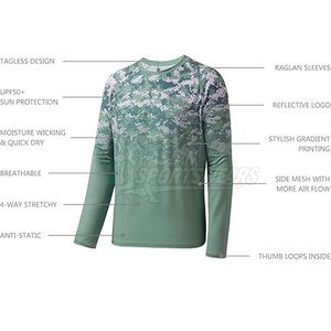 Nouveau design – Vêtement de loisirs pour homme, séchage rapide, respirant, haute qualité, toucher doux, flux d'air, idéal pour la pêche décontractée - Product Image 3