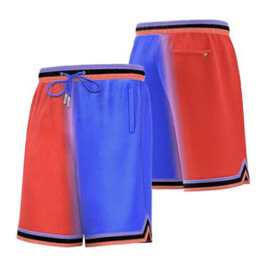 Pantalones Cortos de Baloncesto Personalizados, 100% Poliéster, Ligeros, Cintura Elástica, Ropa Deportiva, Impresión de Logotipo Personalizado - Product Image 1