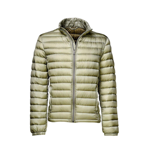 Nouveauté Behram International Veste matelassée sur mesure OEM écologique à fermeture éclair style streetwear d'hiver 100% polyester - Product Image 1