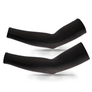 Manchons de bras rafraîchissants mi-longueur US SPORTS Vintage pour hommes, protection solaire UPF50+, 100% acrylique, pour l'été, fabriqués au Pakistan, qualité supérieure - Product Image 1