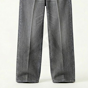 Denim Acid Wash Jeans Mens Baggy Fit Oversized Loose Streetwear Vintage Style Casual Wear Trendy Clothing Apparel - Product Image 5