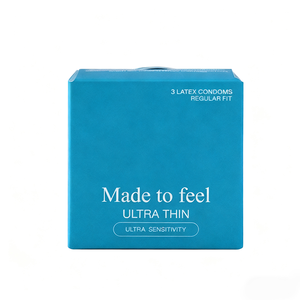 Condones <span class=keywords><strong>de</strong></span> primera calidad hechos para sentirse, condones ultrafinos <span class=keywords><strong>de</strong></span> látex natural - Product Image 1