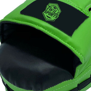 Wholesale Best Quality Leather Laced Boxing Focus <b>Pads</b> Custom Logo Curve Professional Non-Slip <b>Waterproof</b> - Product Image 6