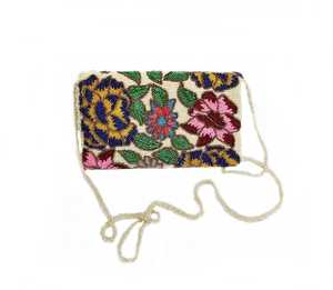 กระเป๋าคลัทช์ประดับลูกปัด ดีไซน์เก๋ ราคาประหยัด ทำมือ สำหรับผู้หญิง เหมาะสำหรับงานแต่งงาน งานปาร์ตี้ และงานเทศกาล - Product Image 1