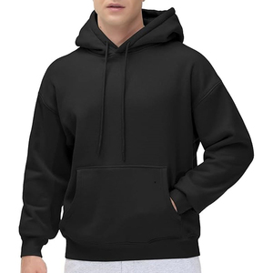 Sweat à capuche 100 % coton de qualité supérieure pour homme, très populaire, épais, avec poches, idéal pour l'hiver, disponible en gros - Product Image 2