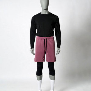 New Arrival Premium <b>Long</b> Length <b>Men</b> Awrah <b>Shorts</b> With Adjustable Drawstring Waist Side Pockets For Daily Wear - Product Image 5