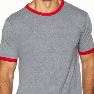 T-shirt Ringer 100% Coton Doux et Respirant pour Homme – Coupe Slim Confortable à Prix Abordable – Meilleure Vente - Product Image 1