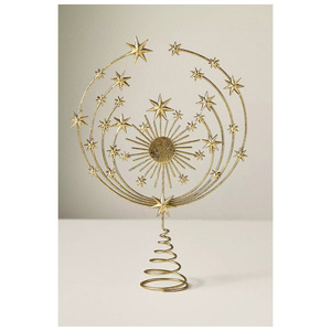 ของตกแต่งคริสต์มาสแบบแขวนสีดำด้านพรีเมียมและโลหะสีทอง – คอลเลกชันวันหยุดสไตล์โมเดิร์น - Product Image 1