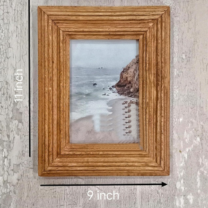 Premium Wood Photo Frame Handmade Elegant Luxury Solid Wood Photo Frame Classic Home Office Boutique Desk Display Decoration - Product Image 3