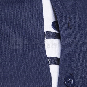 Chemise confortable pour homme en coton et polyester à séchage rapide, avec design personnalisé, manches courtes et tissu tricoté - Product Image 6