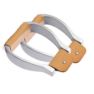 Estribos de Acero Inoxidable para Equitación, Antideslizantes, con Protección para Tobillos, Equipo de Seguridad Ecuestre - Product Image 6