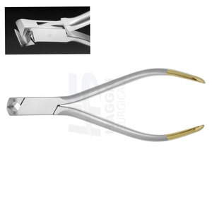 Pince orthodontique dentaire pour la pliage des fils, en acier inoxydable durable, outils dentaires professionnels, pince de coupe orthodontique souple - Product Image 3