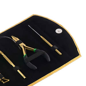 ขายส่งคีมต่อผมสแตนเลสสีพื้น คีมต่อผมสำหรับดึงผมต่อ - Product Image 3