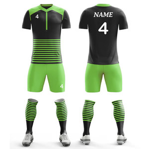 Quick Dry Sports Uniform Sets Soccer Uniform Men Customized Option Football Jersey Kits Printed Rugby <b>Athletic</b> Sets Summer - Product Image 1